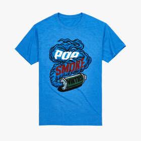 Viktos LZ T-Shirt in royal blue with Pop Smoke graphic